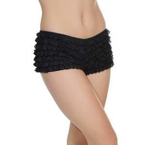 Booty Short- Coquette - 114 - Black